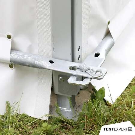 Pagodenzelt 5m x 5m x 2,5m - Profi PVC Material | Perfekt als Mobiler Hofladen - Bild 5