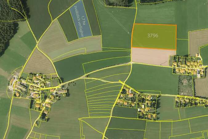 3,5 ha Ackerland- Roggersdorf (Holzkirchen) / zusätzlich 17 ha verfügbar