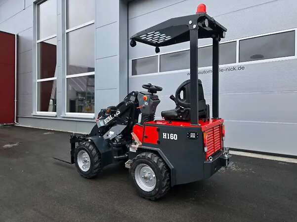 Heracles H160 Hoflader - Radlader - Kompaktlader - Yanmar Motor - Bild 3
