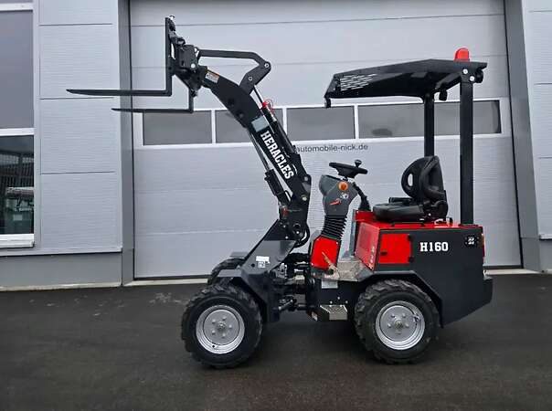 Heracles H160 Hoflader - Radlader - Kompaktlader - Yanmar Motor - Bild 4