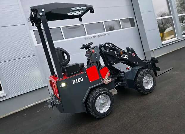 Heracles H160 Hoflader - Radlader - Kompaktlader - Yanmar Motor - Bild 14