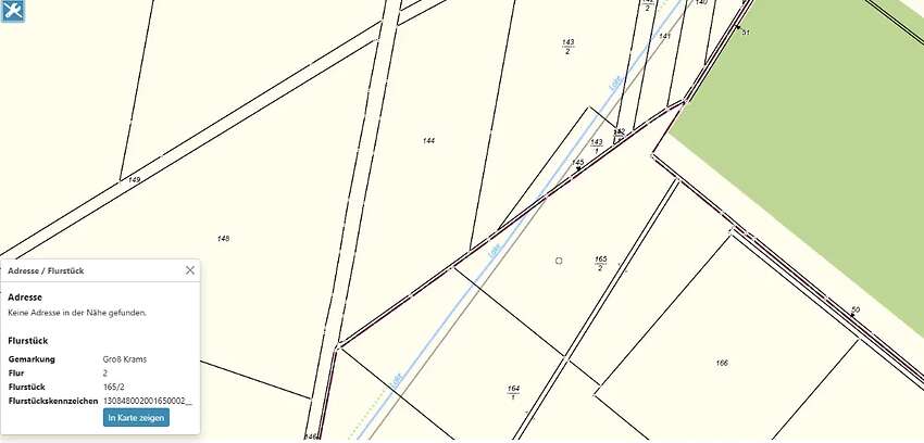 Ca. 17,16 ha Ackerland in 19230 Gr.Krams bei Hagenow (M-V) zu verkaufen. - Bild 6
