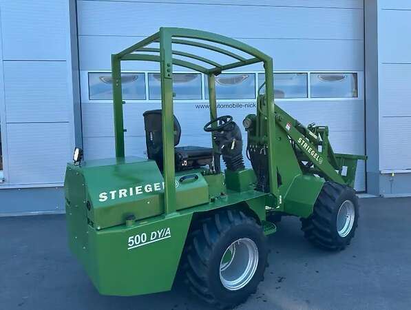 Striegel 500 DYA Hoflader Radlader mit Yanmar Motor - Bild 5