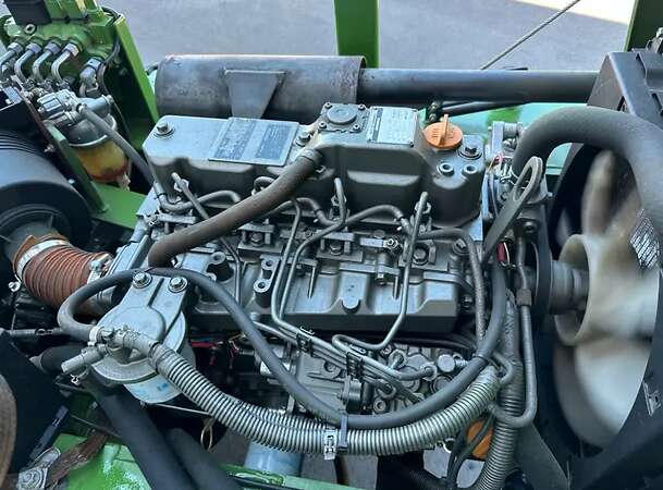 Striegel 500 DYA Hoflader Radlader mit Yanmar Motor - Bild 18