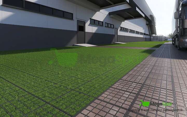 Verdure Core Schwerlastmatten - Bodenplatten & Rasengitter für Paddock und Weide - Bild 3