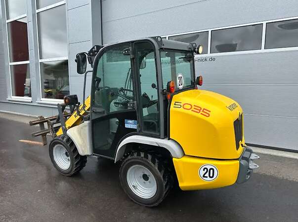 Kramer 5035 Radlader Hoflader mit Schaufel und Gabel - Bild 6