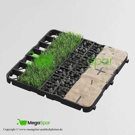 Rasengitter & Paddockplatten für Paddocks, Weiden und Kiesgitter ReitPRO40 - Bild 5