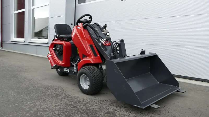 Hoflader Radlader Heracles H130 Minilader Multitool Bagger - Bild 15