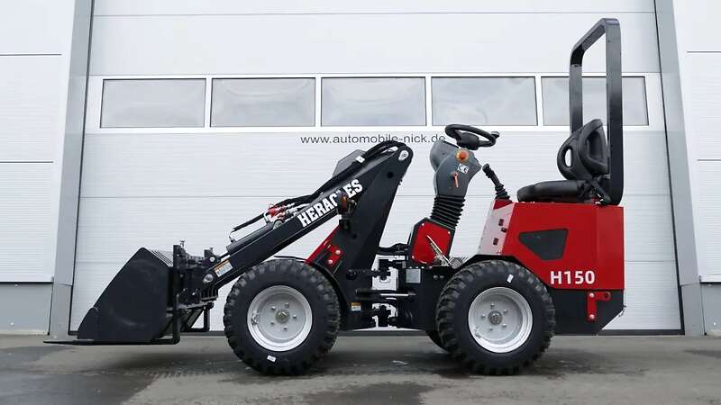 Heracles H150 Hoflader Radlader Kubota