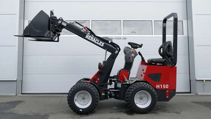 Heracles H150 Hoflader Radlader Kubota - Bild 9