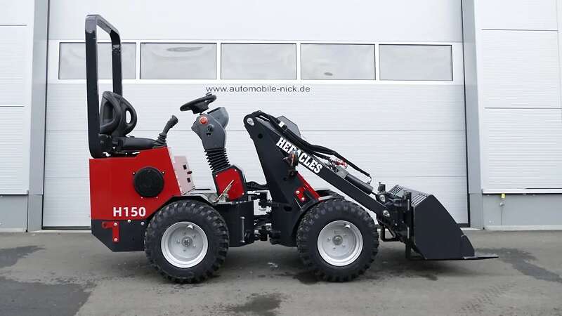 Heracles H150 Hoflader Radlader Kubota - Bild 15
