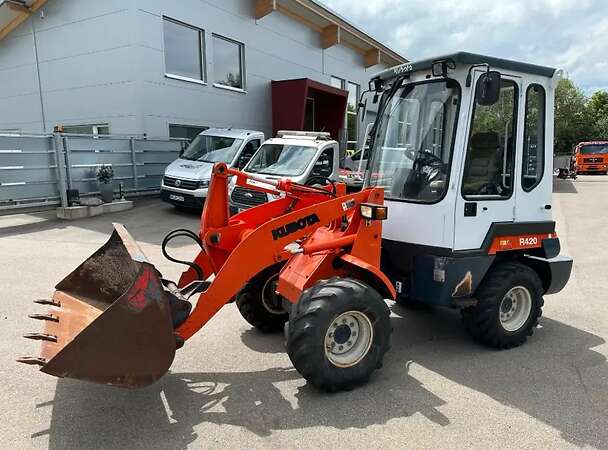 Kubota R420  Radlader Hoflader - Bild 4