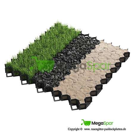 Rasengitter, Kiesgitter & Paddockplatten für Parkplätze - attraktive Preise - Bild 7