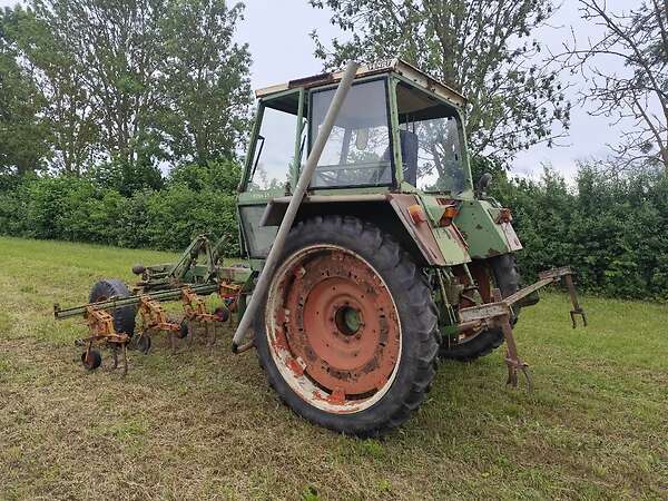 Fendt Geräteträger F 255 GTS mit Hackgerät 7 reihig - Bild 6