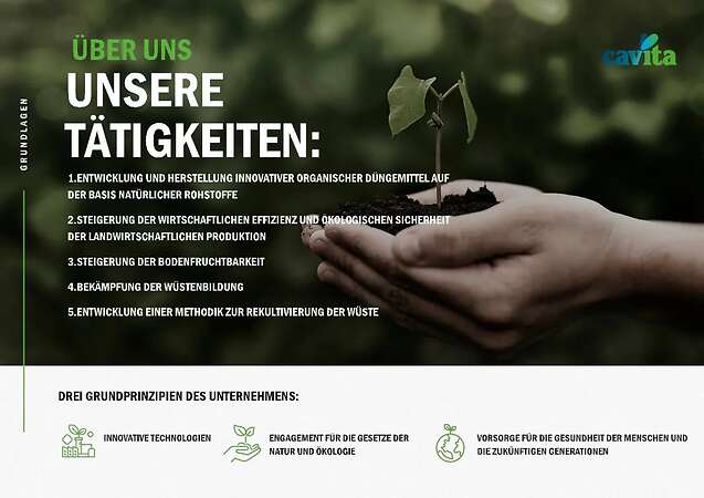 Ökologisches Flüssigpräparat für Boden und Wurzelbereich Cavita Biocomplex - Bild 2