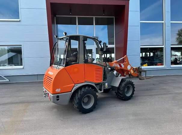 Atlas Weycor AR40 Radlader mit Schaufel und Gabel Hoflader - Bild 2
