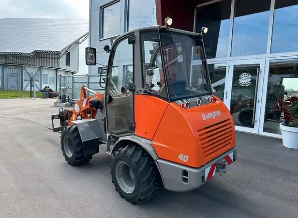 Atlas Weycor AR40 Radlader mit Schaufel und Gabel Hoflader - Bild 4