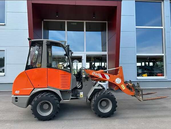 Atlas Weycor AR40 Radlader mit Schaufel und Gabel Hoflader - Bild 6