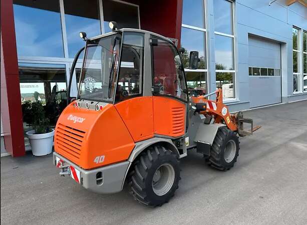 Atlas Weycor AR40 Radlader mit Schaufel und Gabel Hoflader - Bild 7