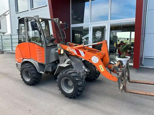 Atlas Weycor AR40 Radlader mit Schaufel und Gabel Hoflader - Bild 8