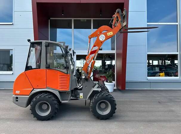 Atlas Weycor AR40 Radlader mit Schaufel und Gabel Hoflader - Bild 9