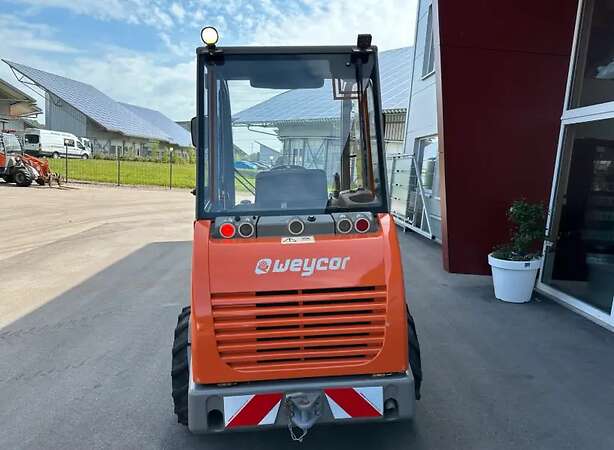 Atlas Weycor AR40 Radlader Hoflader Palettengabel und Schaufel - Bild 3