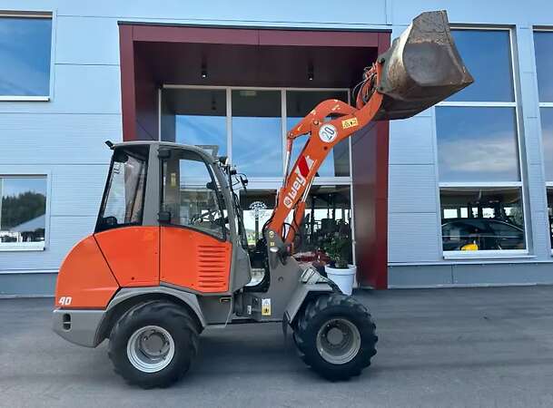 Atlas Weycor AR40 Radlader Hoflader Palettengabel und Schaufel - Bild 7