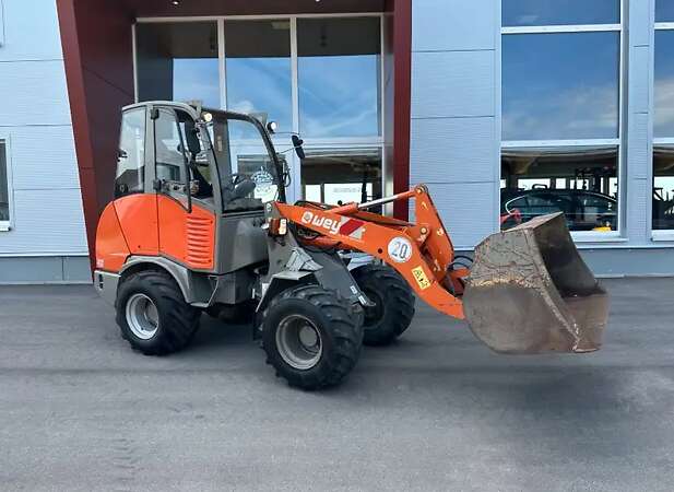 Atlas Weycor AR40 Radlader Hoflader Palettengabel und Schaufel - Bild 8