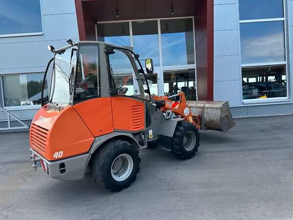 Atlas Weycor AR40 Radlader Hoflader Palettengabel und Schaufel - Bild 9