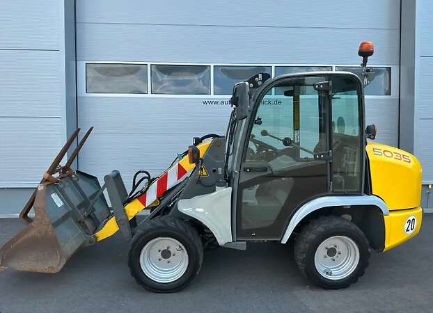 Kramer Allrad 5035 / 350 Radlader Hoflader Schaufel und Gabel - Bild 1