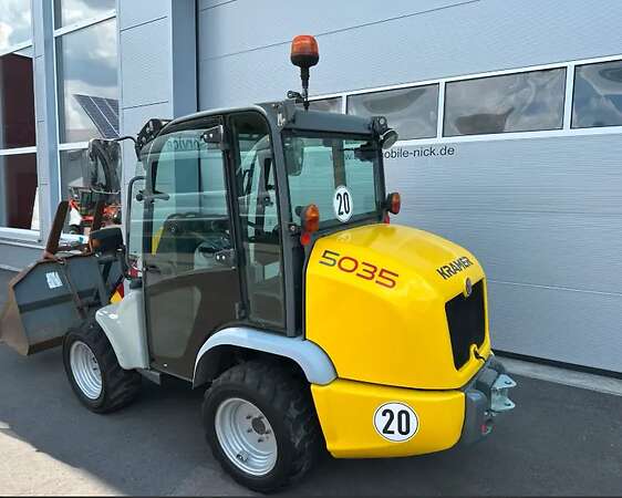 Kramer Allrad 5035 / 350 Radlader Hoflader Schaufel und Gabel - Bild 2