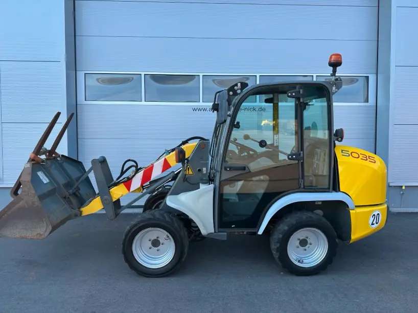 Kramer Allrad 5035 / 350 Radlader Hoflader Schaufel und Gabel - Bild 3