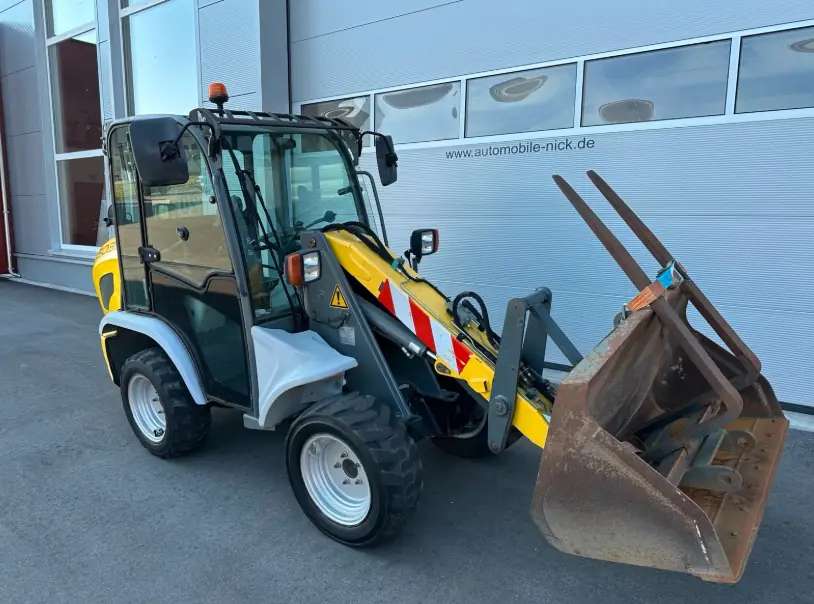 Kramer Allrad 5035 / 350 Radlader Hoflader Schaufel und Gabel - Bild 6