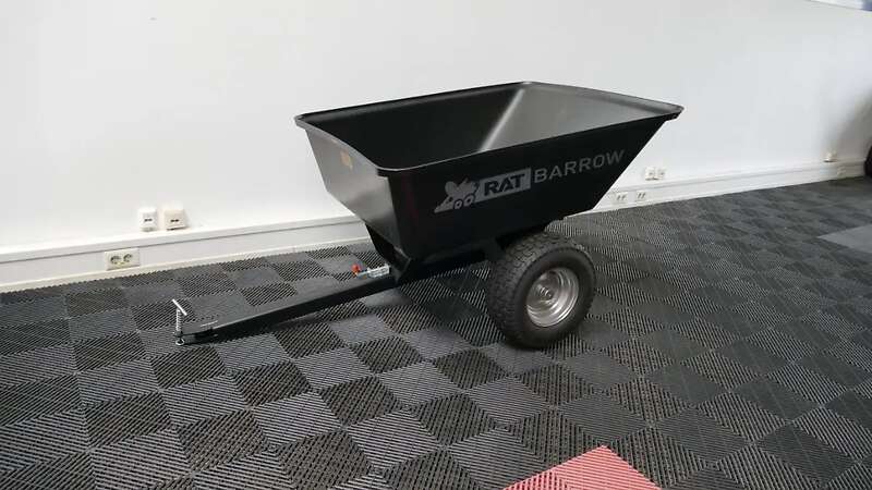 Anhänger für Kleintraktoren oder Quad ! Rat Barrow Trailer ! - Bild 1