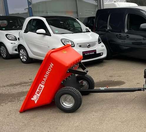 Anhänger für Kleintraktoren oder Quad ! Rat Barrow Trailer ! - Bild 6