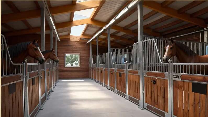Pferdeboxen kaufen - Innenboxen & Stallfronten für den Stallbau | Stallboxen - Bild 1