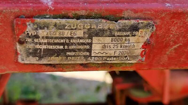 Krone Optimat 2-Achser Dungstreuer, 5,7 t, gut renoviert abzugeben - Bild 10