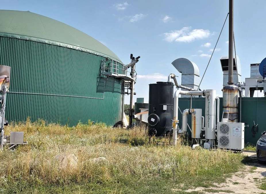 Biogasanlage nahe Beelitz (Brandenburg) - Bild 1