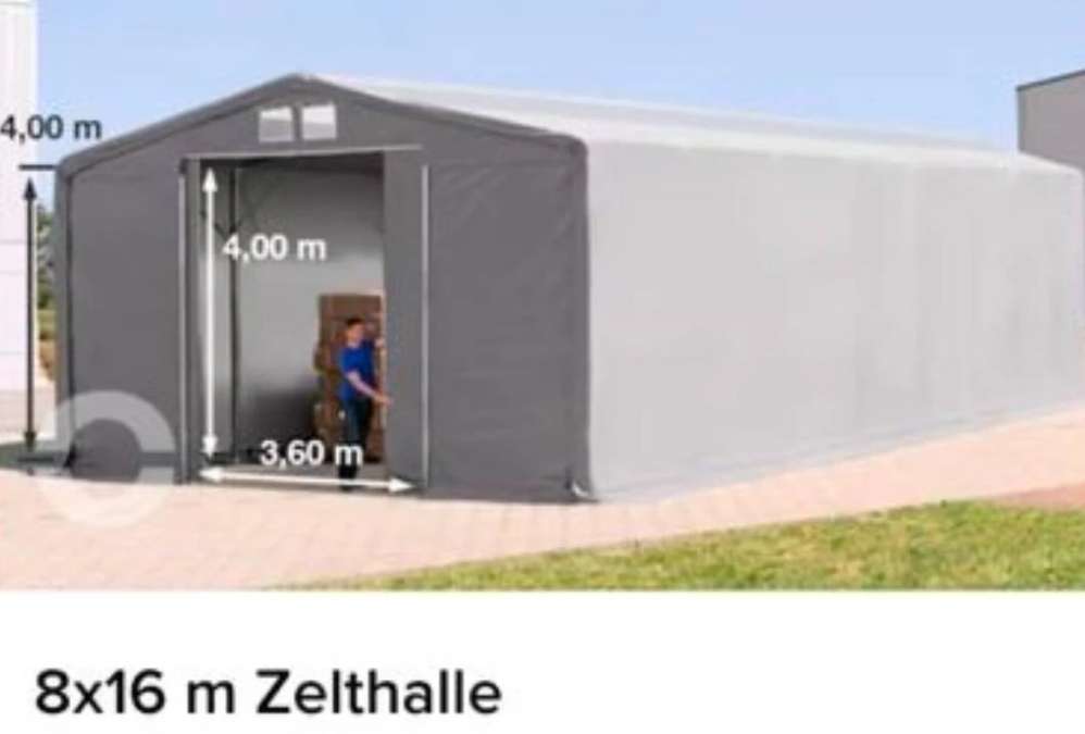 Verkaufe neue Zelthalle - Bild 1
