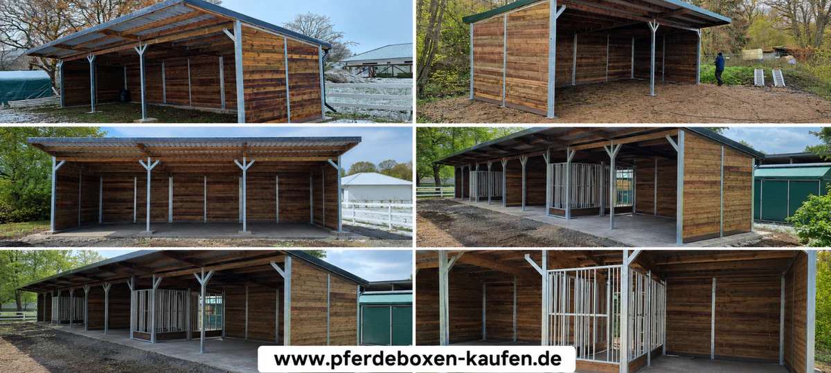Pferdeunterstand kaufen | Robuste Weidehütten & Unterstände für Pferde - Bild 8