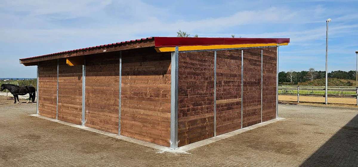 Pferdeunterstand kaufen | Robuste Weidehütten & Unterstände für Pferde - Bild 11
