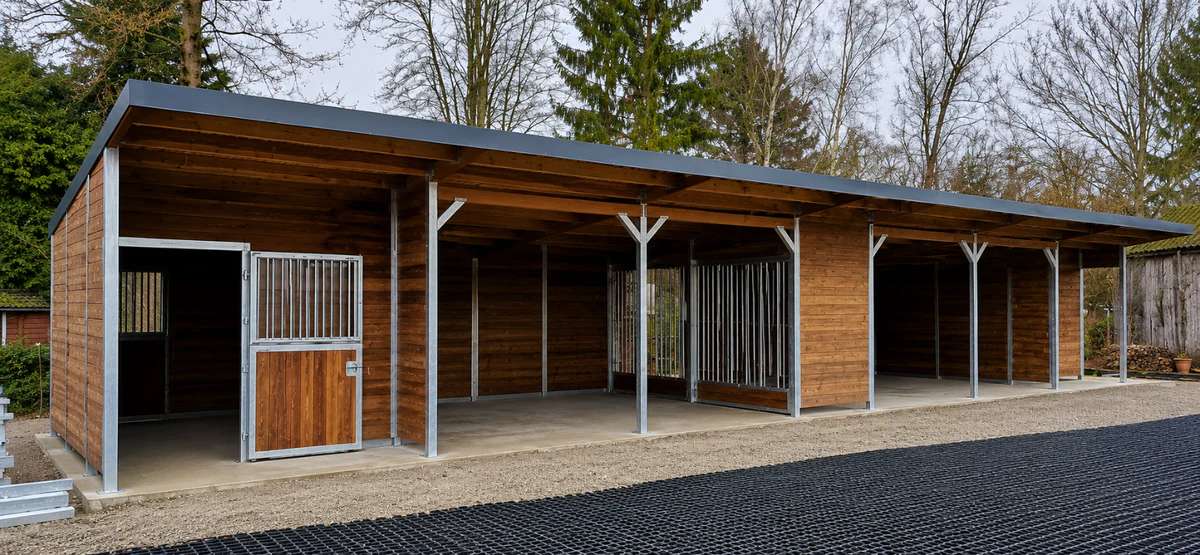 Pferdebox & Außenställe kaufen | Robuste Pferdeställe - professionellen Stallbau - Bild 11