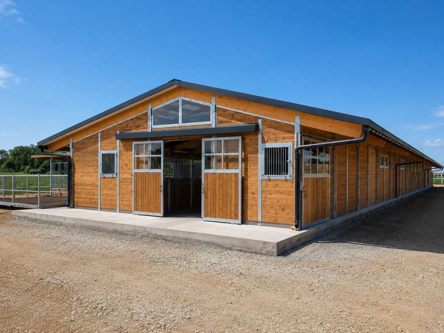 Pferdebox & Außenställe kaufen | Robuste Pferdeställe - professionellen Stallbau - Bild 12