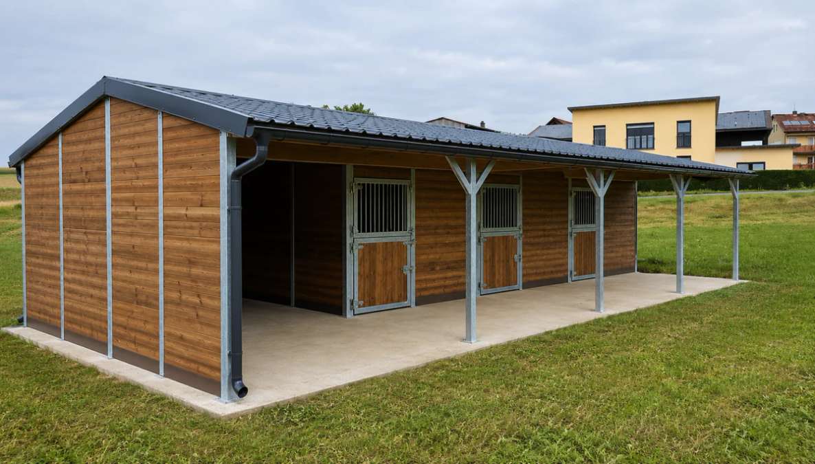 Pferdebox & Außenställe kaufen | Robuste Pferdeställe - professionellen Stallbau - Bild 15