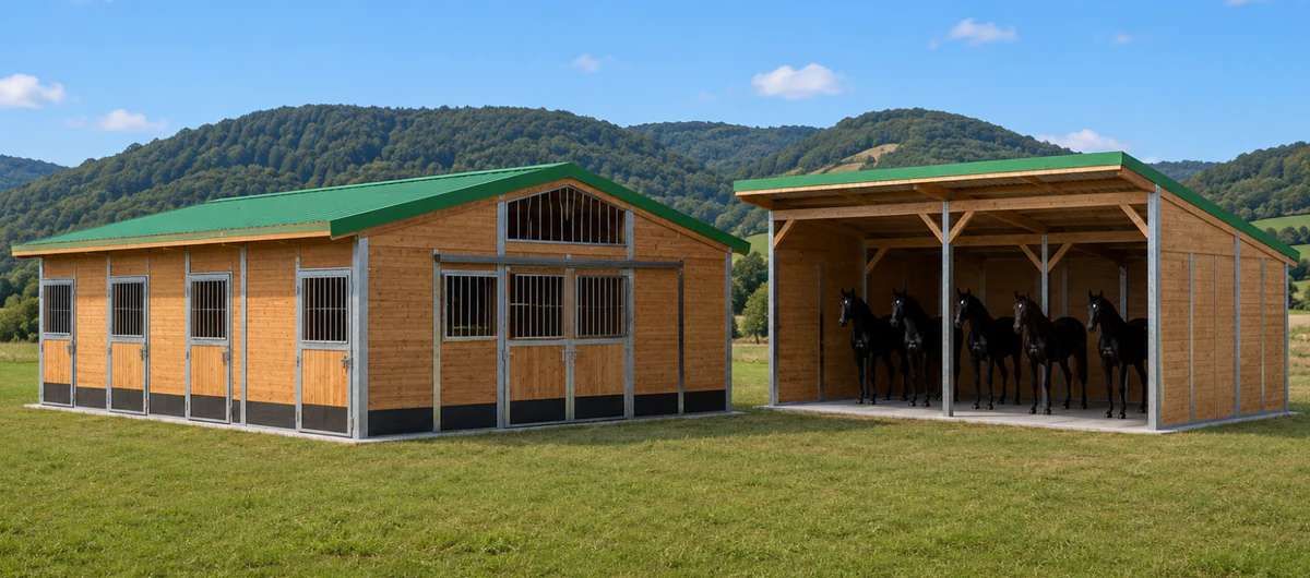 Pferdebox & Außenställe kaufen | Robuste Pferdeställe - professionellen Stallbau - Bild 16