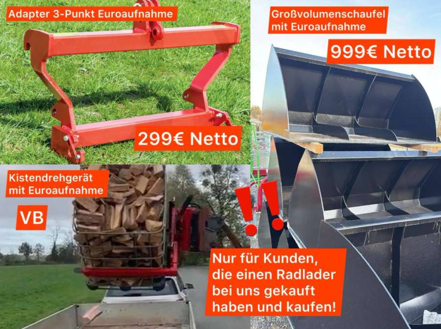 Radlader Josan S22 Stalllader Hoflader - Bild 16