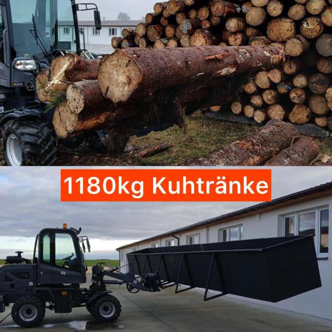 Radlader Josan S22 Stalllader Hoflader - Bild 17