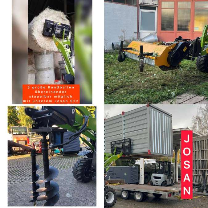 Radlader Josan S22 Stalllader Hoflader - Bild 18