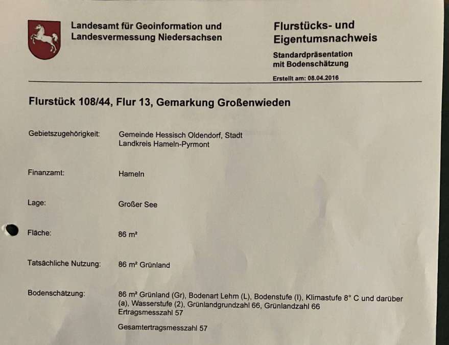 grünland |&nbsp;niedersachsen | 31840 hessisch-oldendorf | zu verkaufen - Bild 2