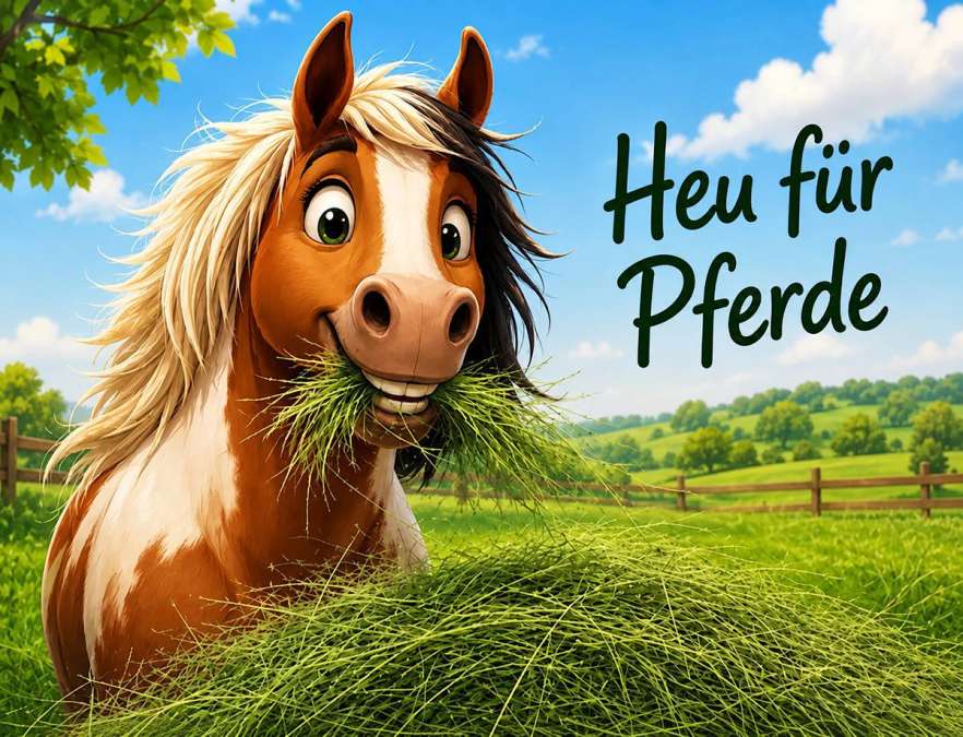 Heu für Pferde, Lieferung in den Stall, Bezahlung bei Lieferung. - Bild 1
